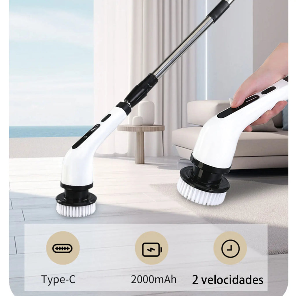 Cepillo Eléctrico de Limpieza 9 en 1 – 2000 mAh