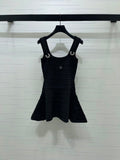 Midnight Elegance Knit Dress