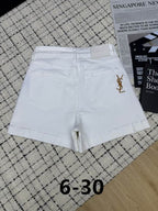 High-waist shorts